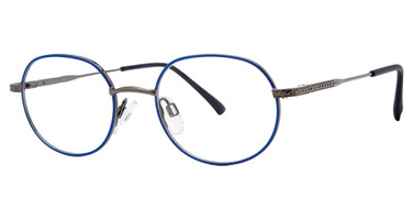Modern Metals Eyeglasses CHUMMY Gunmetal/Blue