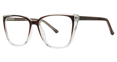 Modern Plastics II Eyeglasses SABRINA Brown/Crystal Fade