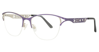 Encore Vision Eyeglasses Frog 2 Purple/Silver