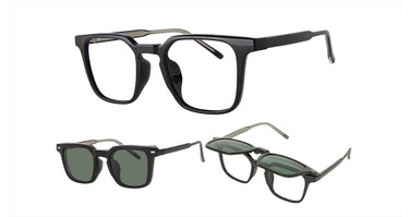 AirMag Eyeglasses AIRMAG AFP542 Black/C1