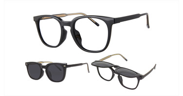 AirMag Eyeglasses AIRMAG AFP545 Black/C1