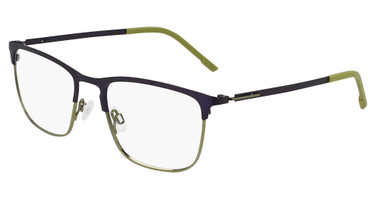 Flexon Eyeglasses FLEXON E1148 MATTE NAVY/ OLIVE/413