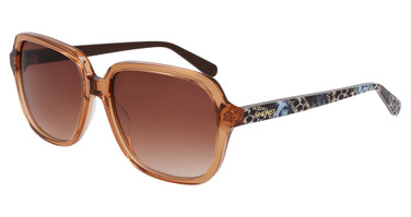 Nine West Eyeglasses NW663S CARAMEL CRYSTAL/210