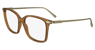 Ferragamo Eyeglasses SF2992 TRANSPARENT CARAMEL/261