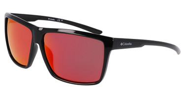 Columbia Eyeglasses C572SP TIMBER POINTE BLACK/RED MIRROR/009