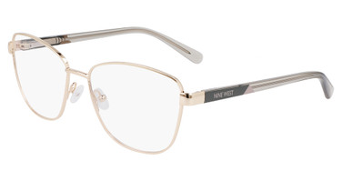 Nine West Eyeglasses NW8020 GOLD/717