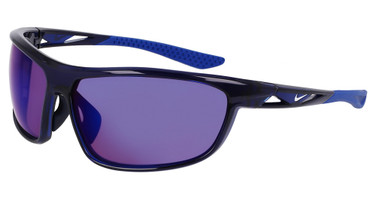 Nike Eyeglasses NIKE WINDTRACK RUN E EV24004 MIDNIGHT NAVY / ROAD BLUE MIR/410