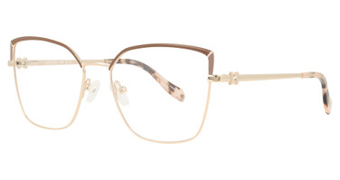 Scott & Zelda Eyeglasses 7498 Mink/Gold