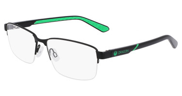 Dragon Eyeglasses DR5016 SATIN BLACK/ BLACK / DEW/003