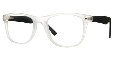 Global Optique Eyeglasses UP941 CRYSTAL/BLACK