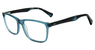 John Varvatos Eyeglasses VJVCK21 Crystal Blue 955N