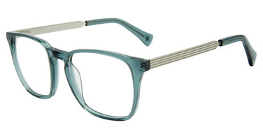 John Varvatos Eyeglasses VJVCK23 Crystal Teal 0TEA