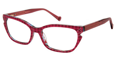 BETSEY JOHNSON Eyeglasses ROCKIN IT Pink/PNK