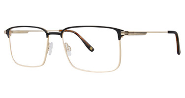 Randy Jackson Eyeglasses Randy Jackson 1135 Black/Gold