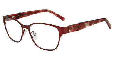 Jones New York Eyeglasses VJONK08M Burgundy 0BUR