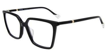 Yalea Eyeglasses VYA129 Shiny Black 0700