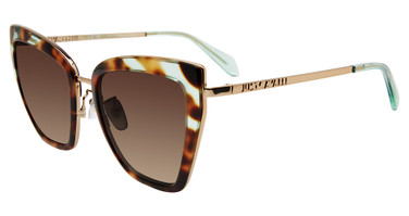 Just Cavalli Eyeglasses SJC092 Brown/Green Havana 0V34