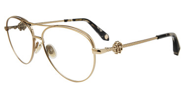 Roberto Cavalli Eyeglasses VRC068V Shiny Grey Gold 08FF