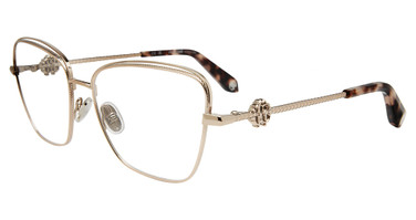 Roberto Cavalli Eyeglasses VRC069V Shiny Red Gold 0A39