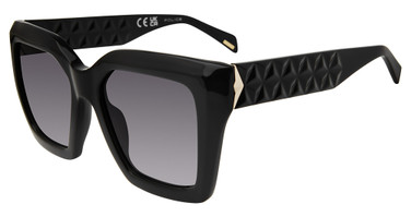 Police Eyeglasses SPLN60M Shiny Black 0700