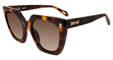 Just Cavalli Eyeglasses SJC088 Shiny Dark Havana 0752