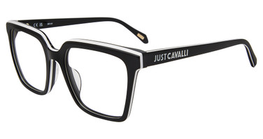 Just Cavalli Eyeglasses VJC083V Black/White/Black 09H9
