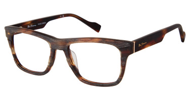 Ben Sherman Eyeglasses WOOD BROWN STRIATION/C02