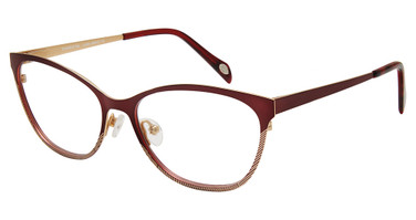 Laura Ashley Eyeglasses Abby BURGUNDY/BUR