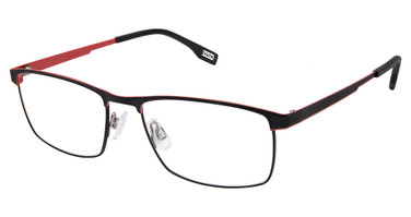 Evatik Eyeglasses EVATIK 9279 BLACK RED/M200