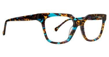 Trina Turk Eyeglasses Joi TORTOISE/BLUE/TBL