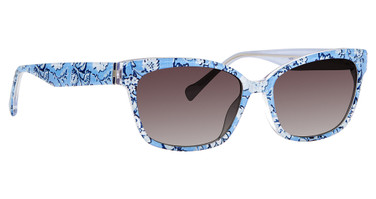 Vera Bradley Eyeglasses Kallie SWEET GARDEN BLUE/SWB