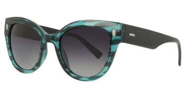 INVU Eyeglasses INVU-305 Teal / Chrome / Black/1
