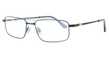 Easyclip Eyeglasses EC622 Dark Blue & Light Blue/50 Easyclip Eyeglasses EC622 Dark Blue & Light Blue/50