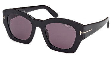 Tom Ford Eyeglasses FT1083 shiny black / smoke/01A