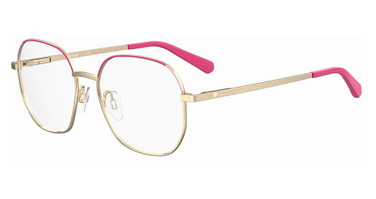 Moschino Love Eyeglasses MOL595/SAM FUCPK GD/088G