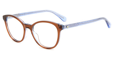 Kate Spade Eyeglasses AGGIE BROWNBLUE/03LG