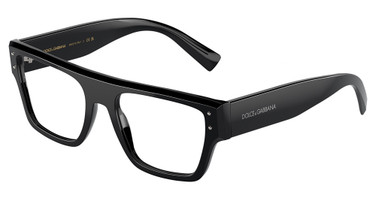 DOLCE & GABBANA Eyeglasses DG3384 BLACK/501