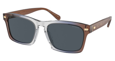 COACH Eyeglasses HC8397U CR628 PECAN BLUE GREY GRADIENT/581587