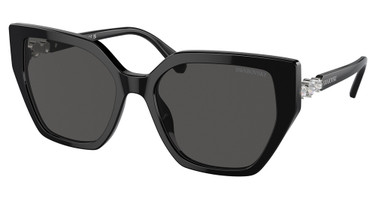 SWAROVSKI Eyeglasses SK6016 BLACK/100187