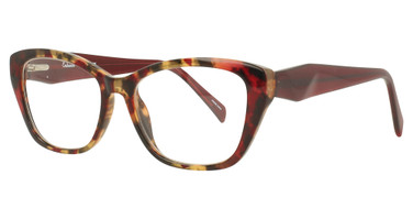 Enhance Eyeglasses 4472 Burgundy Tortoise