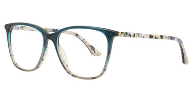 William Morris Eyeglasses WMWW70018 PETROL GRADIENT TRANSPARENT/9345