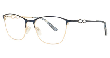 Continental Optical Imports La Scala 881 Matte Blue/Gold