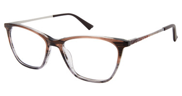 KAY UNGER Eyeglasses K275 Brown/BRN