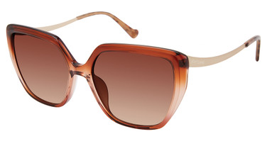 BETSEY JOHNSON Eyeglasses CALL ME Brown/BRN