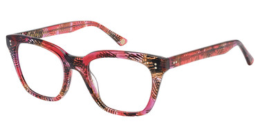 Glen Lane Eyeglasses LAUDER RED/RED