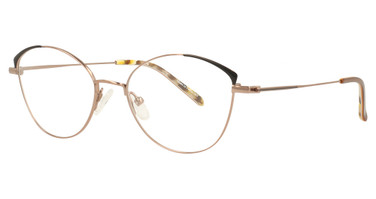 Continental Optical Imports Eyeglasses Precision 507 Rose/Black