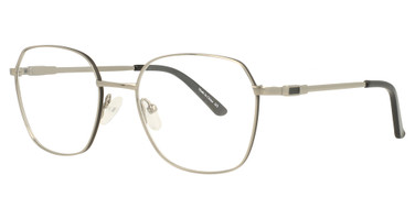 Continental Optical Imports Eyeglasses Precision 509 Silver/Black