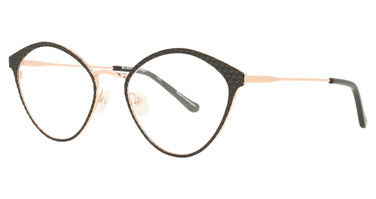 Cinzia Eyeglasses CIN-5169 Black / Rose Gold/3