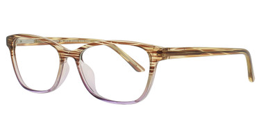 Advantage Eyeglasses W916 BROWN HORN FADE