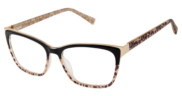 gx by GWEN STEFANI Eyeglasses GX113 black/leopard/BLK